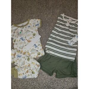 NWT Lot of 2 Boys Outfit/bamboo pajamas 24m